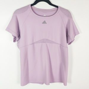Adidas Purple Athletic Shirt Large